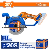 Máy Cưa Đĩa Tròn Dùng Pin 20V-140mm WADFOW WLWP5630 (Không Kèm Pin Sạc)
