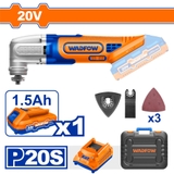 Máy Cắt Gọc Đa Năng Dùng Pin 20V (kèm 1 Pin 1 5Ah) WADFOW WMUP5021