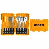 Bộ 12 mũi khoan gỗ đầu dẹp INGCO AKDL1201