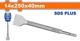 Mũi đục dẹp đuôi gài 14x250x40mm WadFow WGZ1203