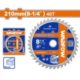 Lưỡi Cưa Gỗ TCT 210mm-40T WADFOW WTC2K00