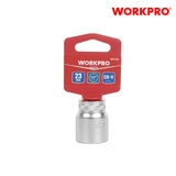 Đầu tuýp có đầu vuông 1/2 inch và đầu lục giác 6 cạnh size 19mm Workpro - WP274100