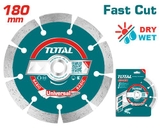 Đĩa cắt gạch khô Total TAC2111803 180x22mm