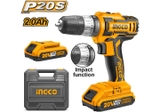 Bộ Máy Khoan Búa Dùng Pin 20V INGCO CIDLI200215