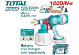 Máy Phun Sơn Dùng Pin Lithium 20V  (chưa Pin & Sạc) Total TSGLI2004