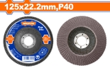 Nhám xếp nâu 125x22.2mm, P40 WadFow WYL2301