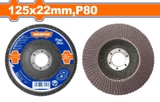 Nhám xếp nâu 125x22mm, P80 WadFow WYL2303