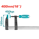 Kẹp Gỗ Chữ F 120x400mm Total THT1321202