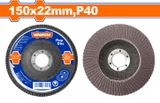 Nhám xếp nâu 150x22mm, P40 WadFow WYL3301