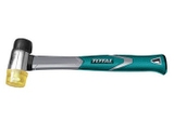 Búa 2 đầu nhựa và cao su TOTAL THT77406 đường kính đầu búa 40mm