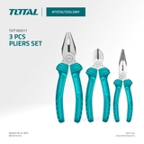 Bộ 3 kềm răng,cắt và mũi nhọn TOTAL THT1K0311