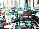 Bộ Vali Dụng Cụ Đa Năng 128 Món Bao Gồm Máy Khoan Pin 12V Total THKTHP11282