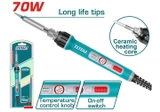 Mỏ hàn chì chỉnh nhiệt 70W Total TET01606