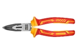 Kềm mũi cong cách điện INGCO HIBNP28208