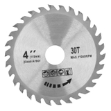 Lưỡi cưa gỗ răng TCT răng ATB 105 x 20 x 30T hiệu DCA 4x30T(ATB)