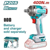 Máy Siết Buloong Không Chổi Than Dùng Pin Lithium-Ion 20V (chưa Pin & Sạc) Total TIWLI20401