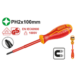 Tuốc nơ vít bake cách điện 1000V INGCO PH2x100mm HISD81PH2100