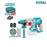 Bộ combo 05 máy dùng pin 20V ngành xây dựng Total  - TCKLI2018