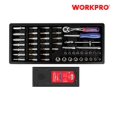 Bộ đầu cờ lê thay thế (1 SET = 50 cái), kích thước 1/4 inch Workpro WP209038
