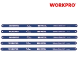 Bộ lưỡi cưa thẳng bằng kim loại 24TPI (1 set = 5 cái), kích thước 300mm (12 inches) Workpro - WP215033