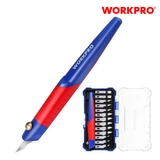 Hộp lưỡi dao điêu khắc 14 chi tiết Workpro WP219005