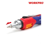 Bộ Tua vít tự động 24 cái gồm (đầu hình hoa khế, đầu dẹt, đầu vuông, đầu sao) Workpro - WP221056