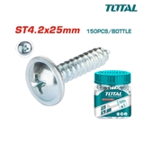 Bộ 150 vít tự khóa ST4.2x25mm TOTAL WJPS4202521