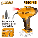 Máy Bơm Hơi Lốp Xe ô Tô Dùng Pin 20V (không Kèm Pin Và Sạc) INGCO CACLI2018