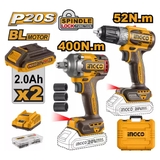 Bộ Combo Máy Khoan & Máy Siết Bu Lông Dùng Pin 20V CKLI20271 - INGCO
