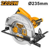 Máy Cưa Đĩa Tròn 2200W INGCO CS23522