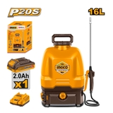 Bình Xịt Dùng Pin 20V-16L INGCO CSPLI20162