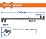 Vam Càng Cua Uốn Sắt 6x8mm WADFOW WQB3330