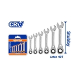 Bộ 6 Cờ Lê Vòng Miệng Tự Động WADFOW WSP6406