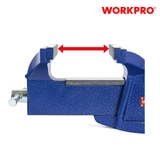 Êtô bệ khớp xoay 5 inch 130mm Workpro - WP233006