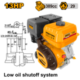 Động Cơ Nổ Dùng Xăng INGCO GEN1882 13HP