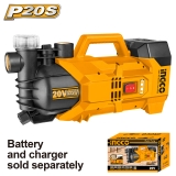 Máy Bơm Hút Chất Lỏng Dùng Pin 20V (không Kèm Pin Và Sạc) INGCO GWPLI201801
