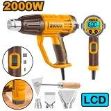 Máy Thổi Nhiệt 2000W Màn Hình LED INGCO HG200058