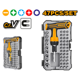 Bộ 37 Món Tua Vít Và Mũi Bắt Vít Chính Xác INGCO HKSDB0378