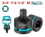 Đầu chuyển đổi đầu tuýp 3/4 inch(F) X 1/2 inch(M) Total THIAD3412