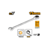 Cờ Lê Miệng Vòng 2 Chiều 15mm INGCO HCSPAR151