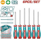 Bộ 6 tua vít đóng xuyên Total TGTST0606