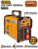 Máy Hàn Điện Tử MMA 180A 89V INGCO ING-MMA18028
