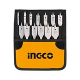 Bộ 13 Mũi Khoan Gỗ Khoét Lỗ Đầu Dẹp INGCO AKD41301