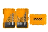 Bộ mũi khoan HSS 15 chi tiết Ingco AKDL51501