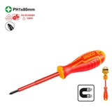 Tua Vít Bake Cách Điện PH1x80mm INGCO HISD81PH180