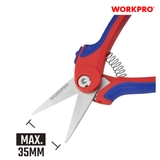 Kéo cắt cành 7.5 inch Workpro - WP332002