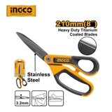 Kéo Cắt Lưỡi Dài Tay Cầm Cao Su 210mm(8 inch) INGCO HSCRS812108