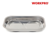 Khay đựng dụng cụ hình chữ nhật, thép không gỉ Workpro -  WP314002