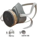 Bộ Mặt Nạ Phòng Độc 3M 3200 + 3301K
