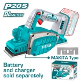 Máy Bào Không Chổi Than Dùng Pin 20V (chưa Pin & Sạc) Total TRLI20401